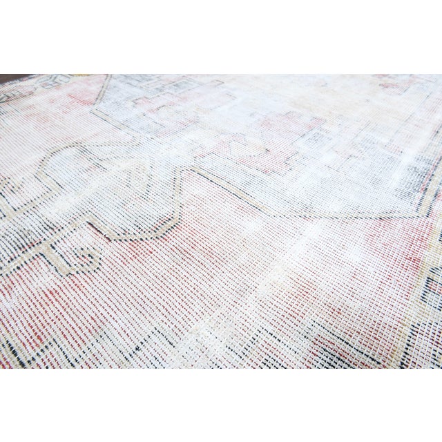 Turkish 1970s Vintage Turkish Handmade Wool Cotton Runner Rug For Sale - Image 3 of 11