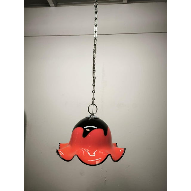 Vintage Murano Pendant Light, 1960s, in Flawless conditions. Designed 1960 to 1969 Up to 250V (Europe/UK Standard).The...