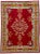 Vintage Persian Handmade Red Medallion Wool Rug For Sale - Image 11 of 11