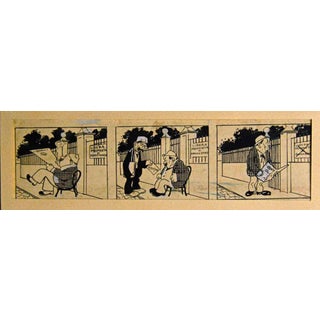 Gabriele Galantara, Free Property, 1907, Ink on Paper For Sale