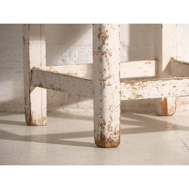 Bedside Tables in Pine Wood, Central Europe, 1940, Set of 2 For Sale - Image 11 of 12