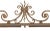 Custom French Iron Fireplace Fender For Sale - Image 4 of 5