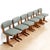 Set of Six 1960s Solid Oak Craftsman Style Dining Chairs For Sale In Los Angeles - Image 6 of 10