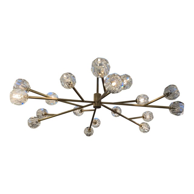 Restoration Hardware Boule De Cristal 60" Chandelier | Chairish