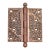 Antique Aesthetic 4 X 4. In. Bronze Butt Door Hinge For Sale