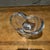 Glass Vintage Rosenthal Lead Crystal Heart Bud Vase or Paper Weight For Sale - Image 7 of 11