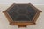 Traditional Maitland Smith Large Walnut Leather Top Game Table For Sale - Image 3 of 18