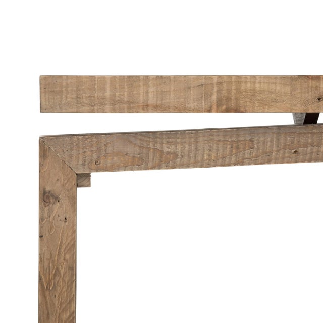 Matthes Console Table, Sierra Rustic Natural Chairish