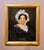 Portrait of a Lady wearing a white lace Bonnet-19th century Oil painting American Realism -Victorian Period- Oil painting...