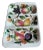 Italian Hand Painted Fruit Serving Platter Ceramic For Sale