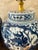 Vintage Chinoiserie Blue and White Ginger Jar Pagoda Lamps - A Pair For Sale - Image 4 of 12