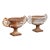 Pair of Early 20th Century French Painted Iron Chambord Garden Urn Planters For Sale