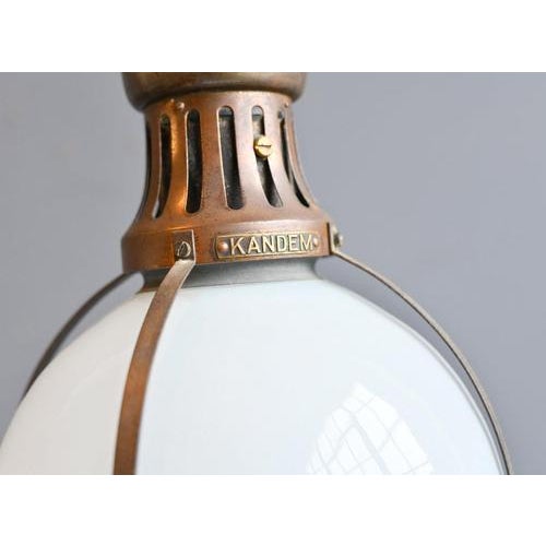 1920s Kandem Model 502 Pendant Light by Marianne Brandt, 1920s For Sale - Image 5 of 8