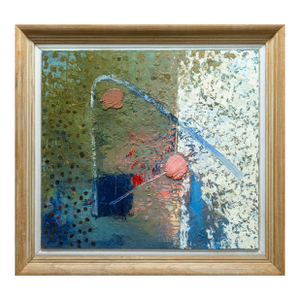 Paul VerBurg Just Around the Bend Signed Contemporary Oil on Panel Framed