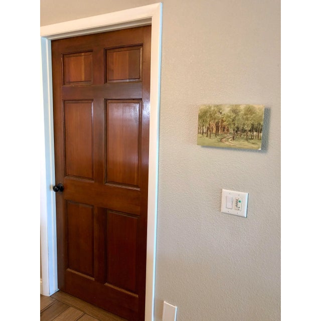 Watercolor 1906 ‘Country Lane’ Art by Realist E.Swain For Sale - Image 11 of 12