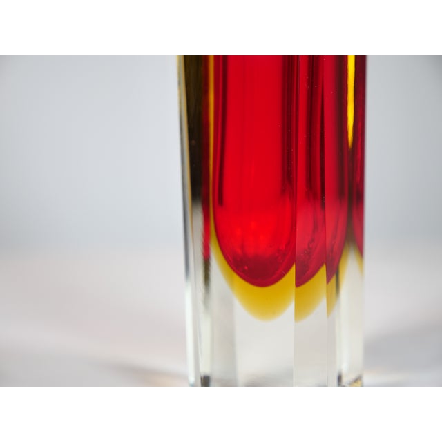 1970s Mid-Century Glass Vase by Flavio Poli for Seguso, 1970s For Sale - Image 5 of 6