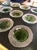 1970s Textured Glass Pertti Santalahti Humppila Kivi Dinner Plates, Set of 12 For Sale - Image 13 of 16