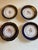 Antique Victoria Carlsbad Austria Cobalt & Gilt Cherub Cabinet Plates – Set of 4 For Sale In New York - Image 6 of 11