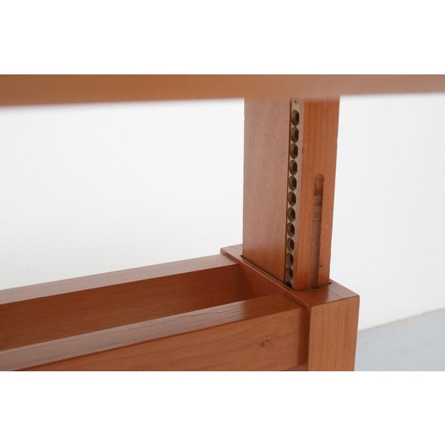 Extendable Table in Cherry from Wilhelm Renz, 1950s For Sale - Image 9 of 18