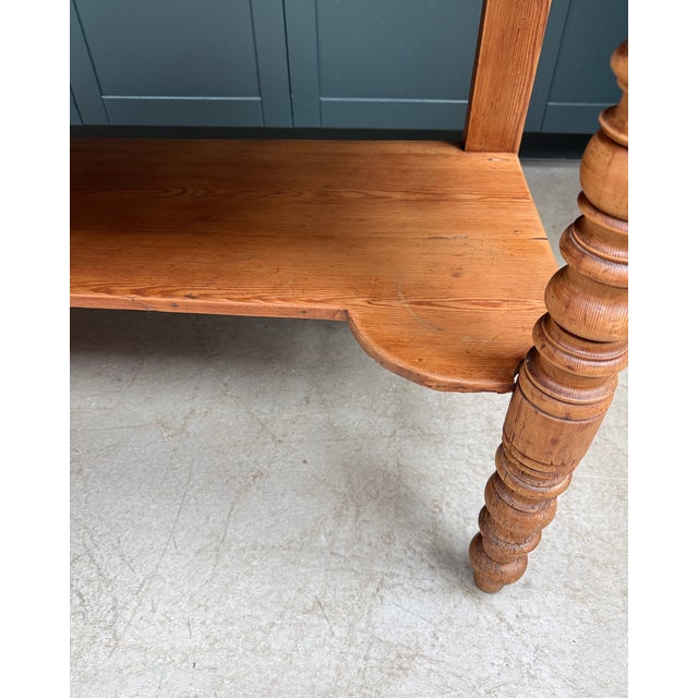 Antique Bathroom Console Table For Sale - Image 12 of 17