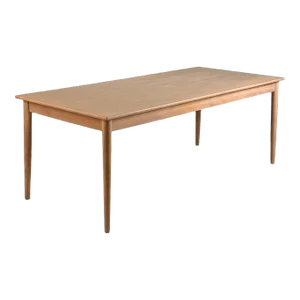 Vintage Danish Oak Dining Table