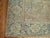 High decorative room size 2nd quarter of the 20th century antique Indian in taupe , sea foam green and light brown...
