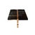 "Obbiettivo" Coffee Table With Stainless Steel and Bronze For Sale - Image 4 of 5