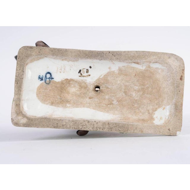 Antique German Porcelain Sculpture, 1800s For Sale - Image 9 of 10