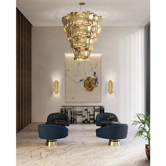 Copper Etta XL Wall Light by Delightfull For Sale - Image 8 of 10