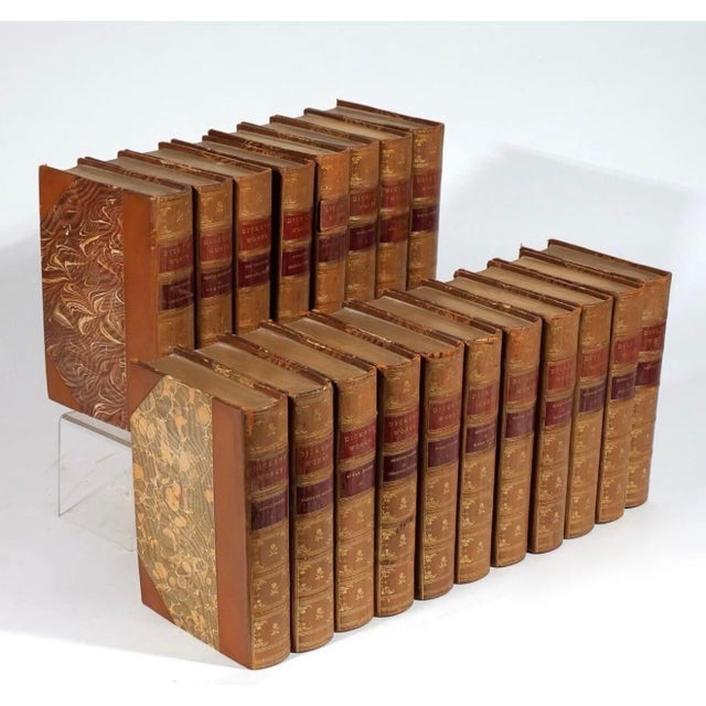 Charles Dickens, Works — 20-Volume Victorian Edition, Nathan Simon, New York, Circa 1900 For Sale - Image 10 of 11