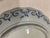 Japanese Antique Blue and White Japanese Floral Plate With Scalloped Edge For Sale - Image 3 of 18