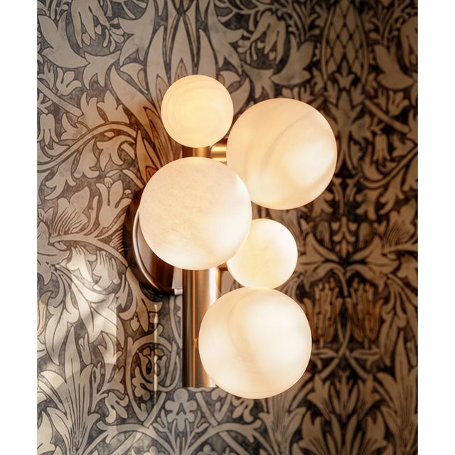Regina Andrew Sofia Sconce, Natural Brass For Sale - Image 4 of 9