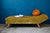 Mid-Century Daybed with Compass Legs in Olive Green Velvet, 1950 For Sale - Image 10 of 10