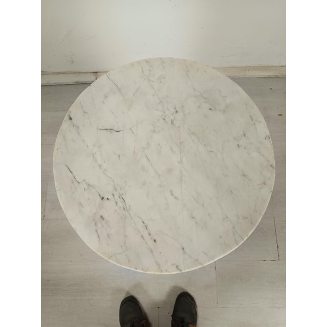 Louis Philippe Marble Side Table For Sale - Image 6 of 18