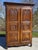 Wood Renaissance-Style Wardrobe in Oak, 1950s For Sale - Image 7 of 18
