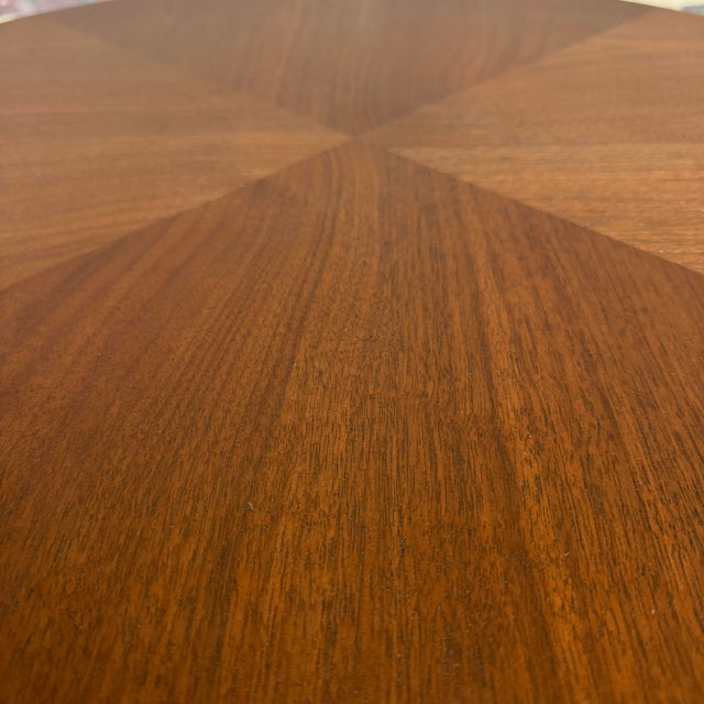 Broyhill Brasilia Round Side Table For Sale - Image 9 of 10