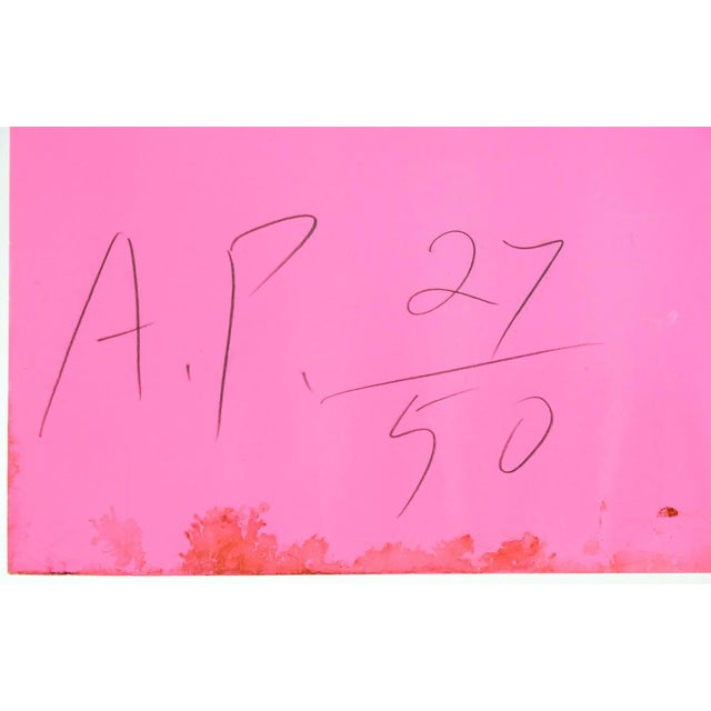 Walasse Ting, Things I Like (Rose), Screen Print For Sale - Image 7 of 10