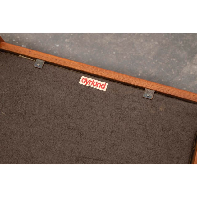 Wood Three-Seater Teak Sofa from Dyrlund, 1960s For Sale - Image 7 of 10