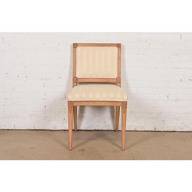 A gorgeous Klismos, Empire, or French Regency Louis XVI style dining chair or side chair By Hickory Chair Furniture Co....