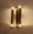 Vintage Brass Sconces in the style of Sciolari, 1970s, Set of 2 For Sale - Image 10 of 18