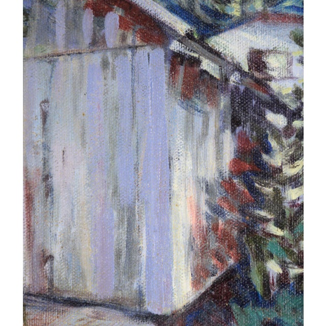 "Moon I", Contemporary Small-Scale Nocturnal Landscape by Cheryl Petty For Sale In Monterey, CA - Image 6 of 9