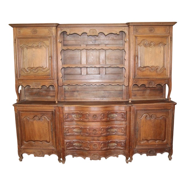 2-Body Buffet and Dresser, 1890s For Sale