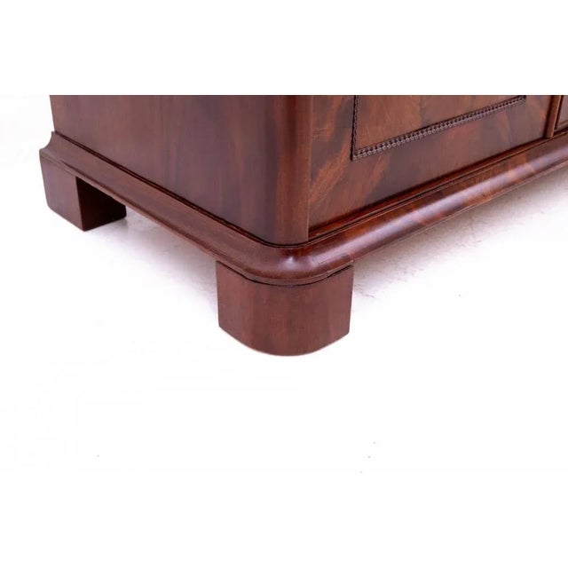 Antique chest of drawers from around 1890, from Northern Europe. It is a functional and practical piece of furniture...