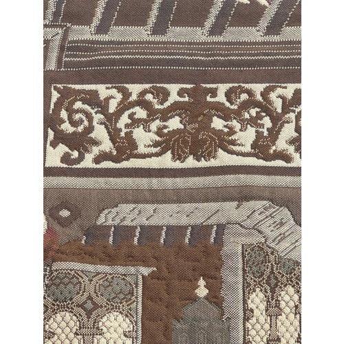 Mid-Century French Aubusson Style Jacquard Tapestry, 1960s For Sale - Image 10 of 18