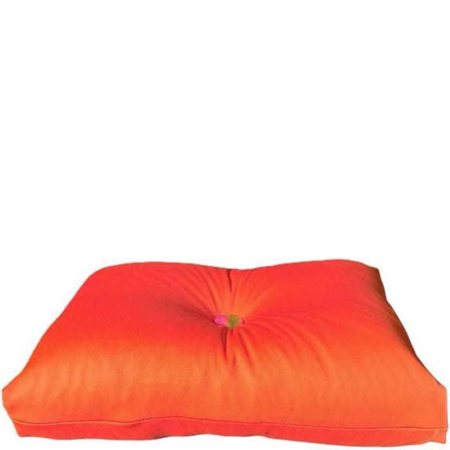 Contemporary Fergus Cushion in Silk by Sohil Design For Sale - Image 3 of 7