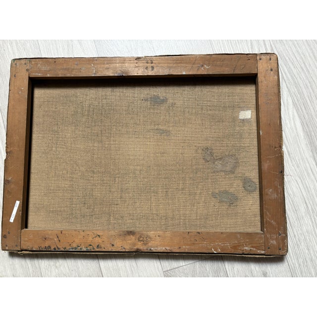 Joseph Perrachon, Boats, View of Port, 20th Century, Painting For Sale - Image 3 of 4