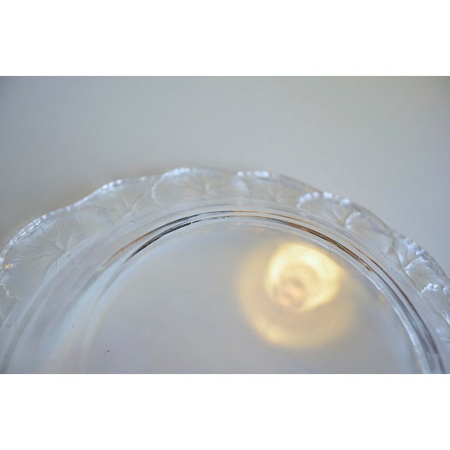 Vintage Glass Bowl by Rene Lalique, 1960s For Sale - Image 6 of 9