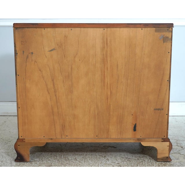 Hickory Chair Mahogany Serpentine Front Carved Chest For Sale - Image 16 of 17