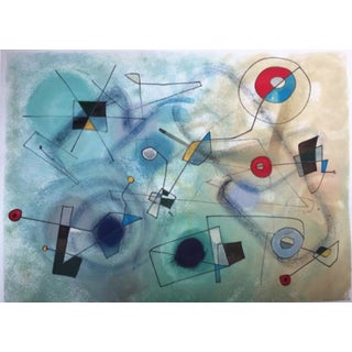 Miro Style Signed Original Art by Keith Redman For Sale