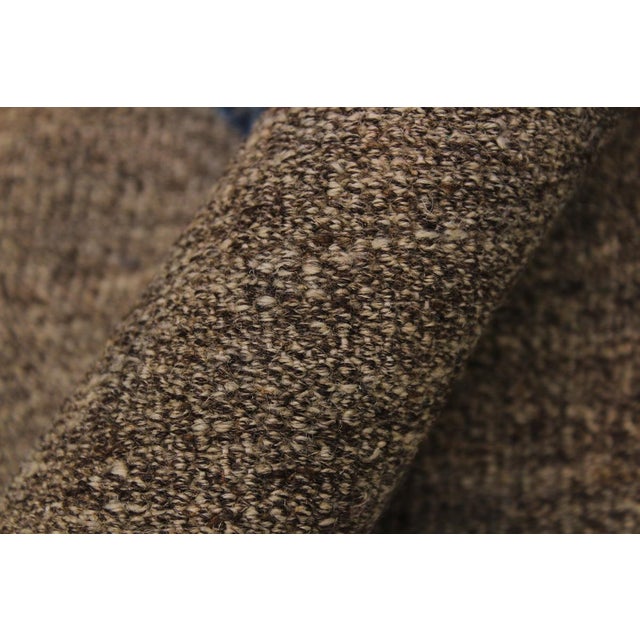 Bohemian Abstract Amalia Grey/Blue HandWoven Kilim Wool Rug 6'4 X 9'7 Chairish